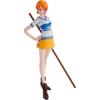 НАРОДЫ ТАМАШИИ SH. Figuarts One Piece Нами - Рассвет приключений - Прибл.. 140 мм ABS и ПВХ Предопла...