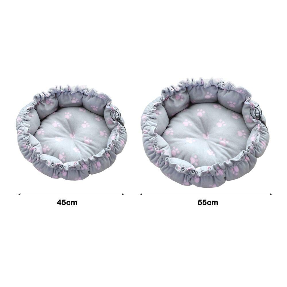 Soft Material Soft Warm Nest Creative Design Adjustable Pet Bed Drawstring Pet Bed Pet Comfort