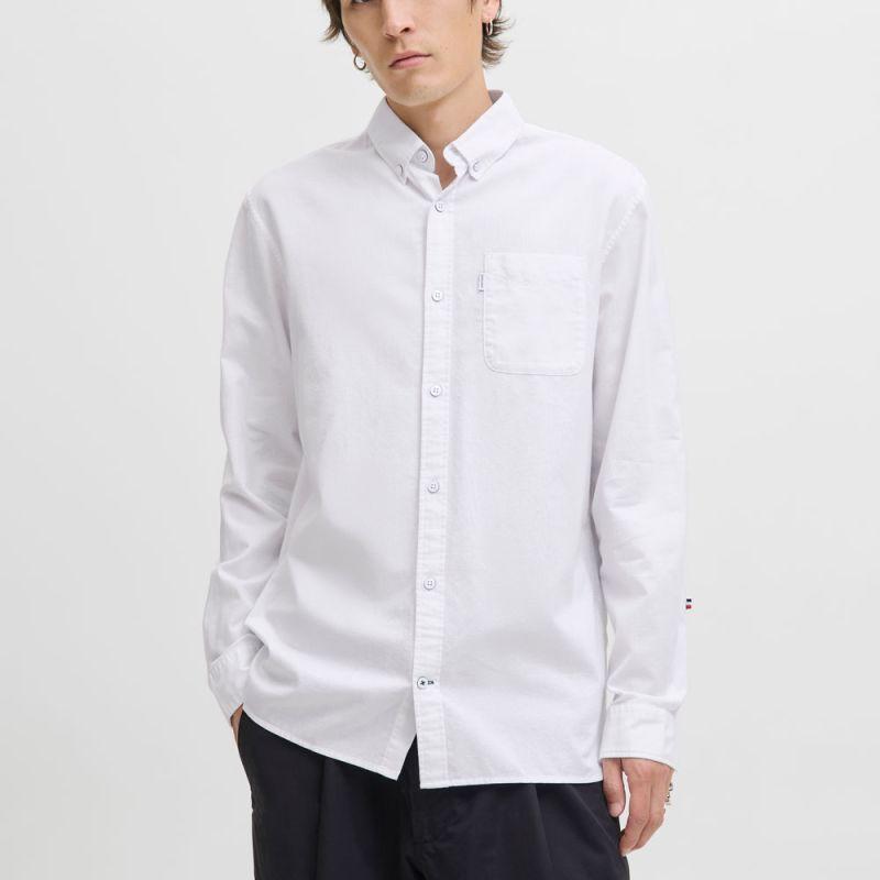 Chemise blanche oxford regular fit Homme JACK & JONES