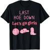Последний деревенский танец Девичник в западном стиле Ковбойская шляпа Сапоги Футболка