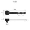 Bicycle Computer Holder Carbon Fiber Bracket Road Bike Stopwatch Speedometer Mount For Garmin Bryton Gopro Adapter Light Stand