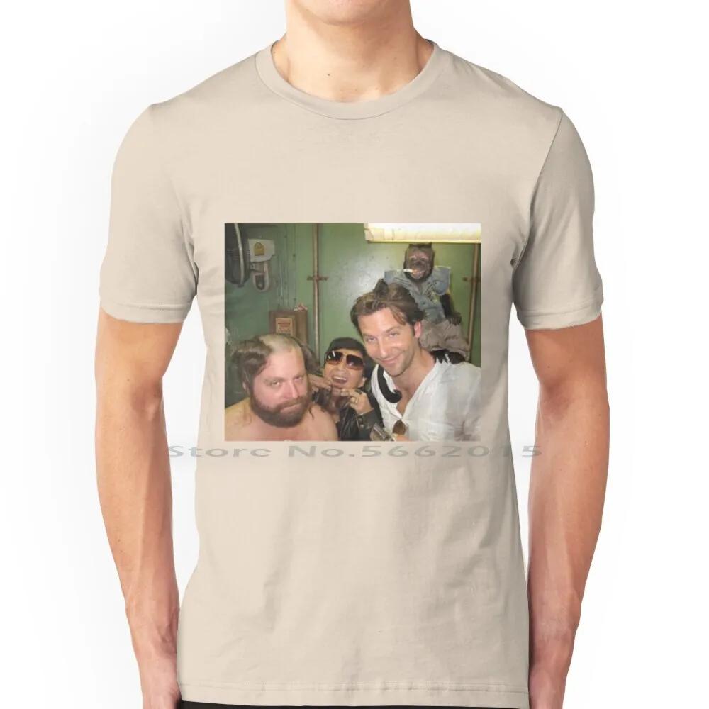 / Постер Похмелье Постер Футболка 100% Хлопок Смешной Похмелье Вечеринка Пьяный Фильм Пьянство Брэдли Купер Комедия Короткий