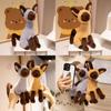 Adorable Realistic Siamese Cat Plush Toy Soft Cuddly Stuffed Animal Gift For Kids