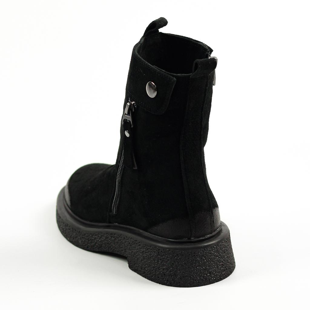 Ботинки зимние Evromoda 907237 36 Черные замша