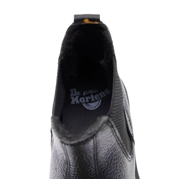 Dr. Martens Кожаные Удобные Повседневные Короткие Ботинки Челси Унисекс ботинки Черные 27961001