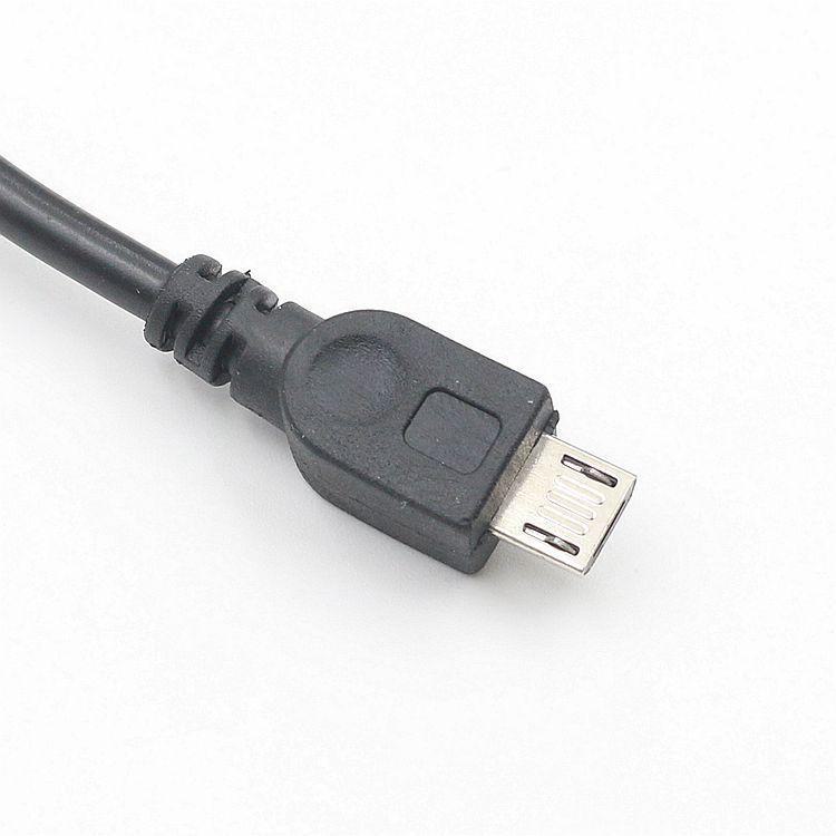 Кабель-адаптер Micro OTG - USB Female для устройств Android