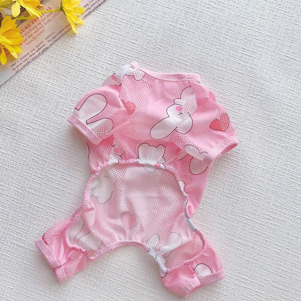 Animal Pattern Pet Dog Clothes Breathable Dog T-shirt New Pet Vest  Small Medium Dog