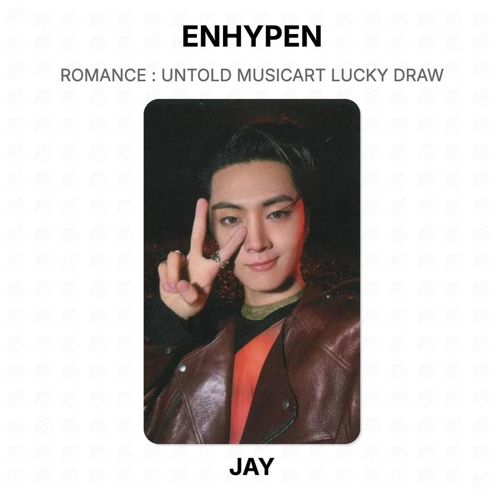ENHYPEN РОМАНТИКА : UNTOLD MUSICART Розыгрыш Официальная фотокарточка