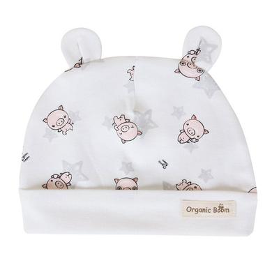 Шапочка для новорожденных Organic Boom Piggy Aunt Bear, корейские детские товары