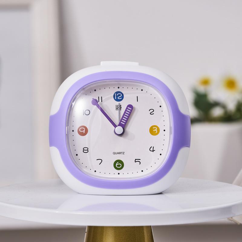 New alarm clock for children, boys and girls, silent learning, student-specific wake-up device, wake-up clock
