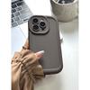Простой чехол-ниша однотонный для Apple 14, новый для iPhone16promax, женский 13, объемный 15/13