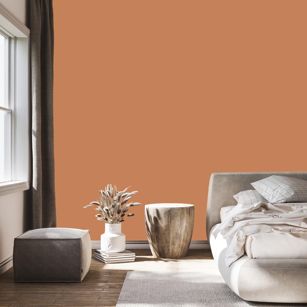 Wallpaper Solid orange background, orange center 50x1000