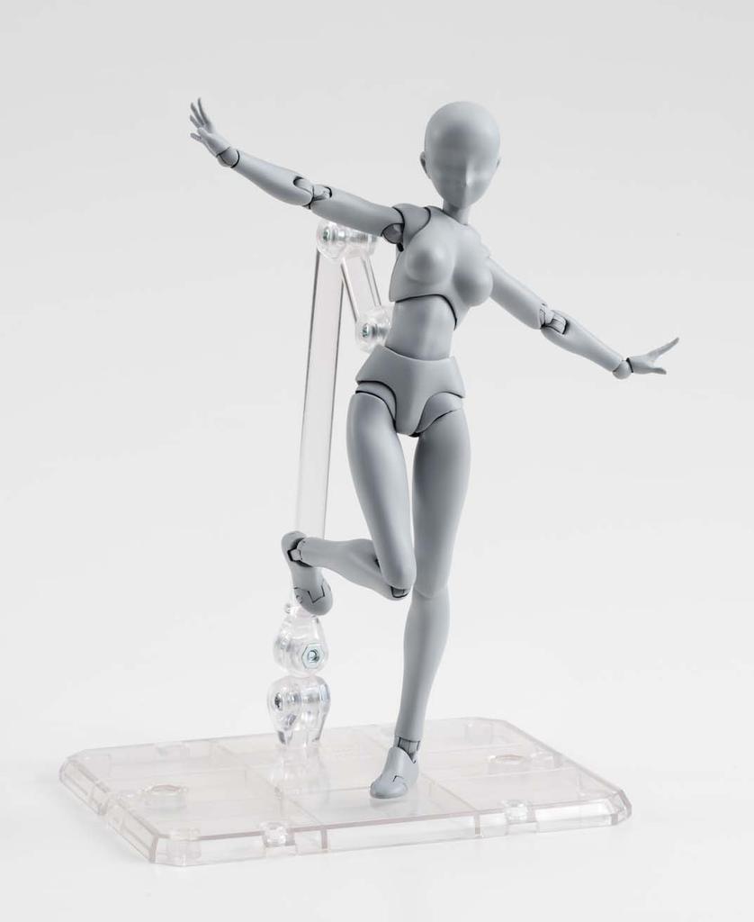 НАБОР TAMASHII NATIONS DX цветная подвижная фигурка 135 мм SHFiguarts Body-chan (Серая версия.) приблизительно. АБС и ПВХ