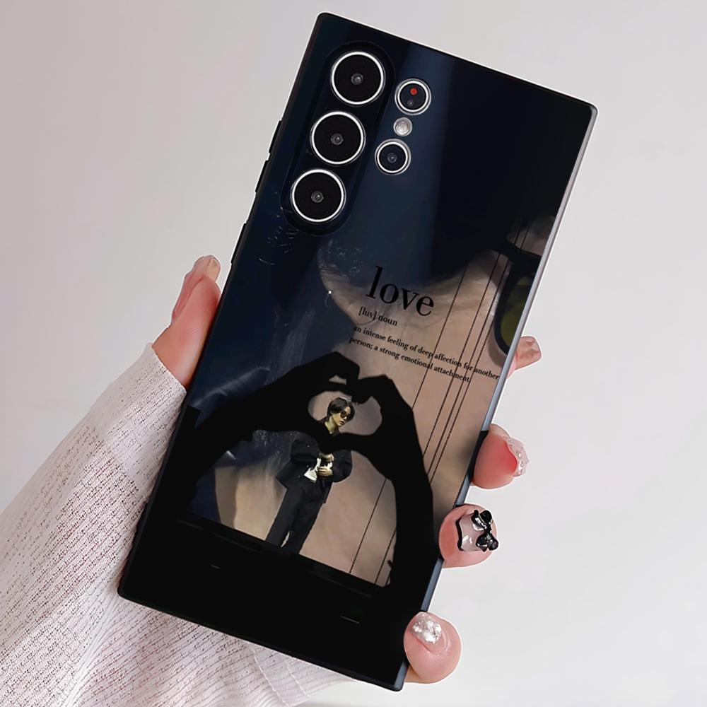 A-Agust D Юнги S-Suga Чехол для телефона для Samsung S Series S21 S22 S23 S24 S25 FE Plus Ultra ТПУ Мягкий Приятный на ощупь Чехол