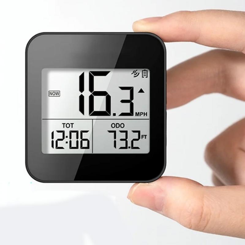 Large Display Bicycles Navigation Computer Waterproof Cycling Speedometer Large Screen 25H Battery Satellite Positioning