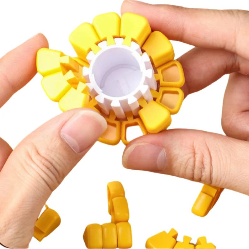 Кукурузная головоломка Игрушки-антистресс 3D-печать Уникальная игрушка для офисного стола, Брелок для рюкзака, Коллекция головоломок для снятия тревоги