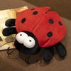 25cmCute Big Eyes Seven Stars Ladybug Plush Toy Doll Small Bee Doll Insect Living Room TV Cabinet Decoration Soft Stuffed Gifts