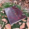 Leather Journal Book Seven Chakra Medieval Stone Embossed Handmade Book of Shadows Notebook Traveling Book Sketchbook Birthday Gift