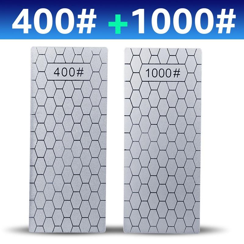Кухонные инструменты Алмазные ножи Точильный камень 600# 800# 1000# Брусок Точильный камень Ультратонкий Сотовый Ручная точилка для ножей