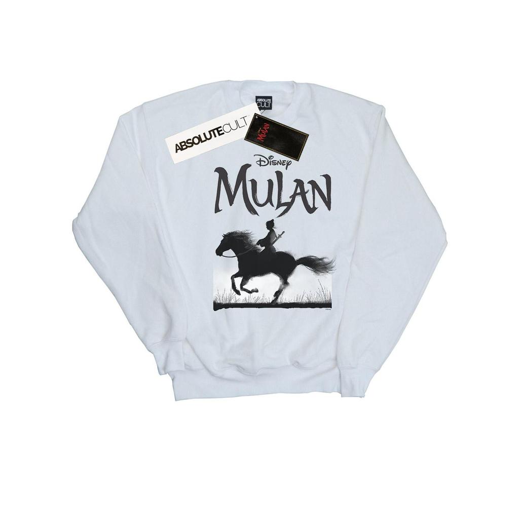 Disney Mens Mulan Movie Mono Horse Sweatshirt