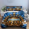 Majestic golden emblem Bedding sets Duvet cover sets Duvet covers Pillowcases(1*Duvet Cover 2*Pillowcases without duvet insert)
