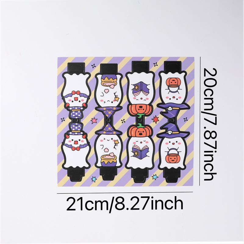 Christmas Cartoon Lollipop Card: Inspirational Greeting with Encouraging Words & Exquisite Illustration for Students