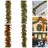 180cm/6 Feet Artificial Pine Tree Decor Led String Lights Artificial Rattan  Fireplaces