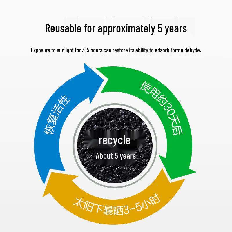 Green Source Formaldehyde Remover Bamboo Charcoal Bag
