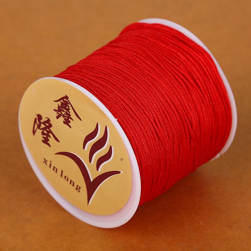 Нет. 72 Нить из нефрита Плетеный шнур Набор материалов для браслета и ожерелья DIY