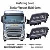 Светодиодная мультилинзовая сборка передней фары JAC Gallop K7 Super Bright