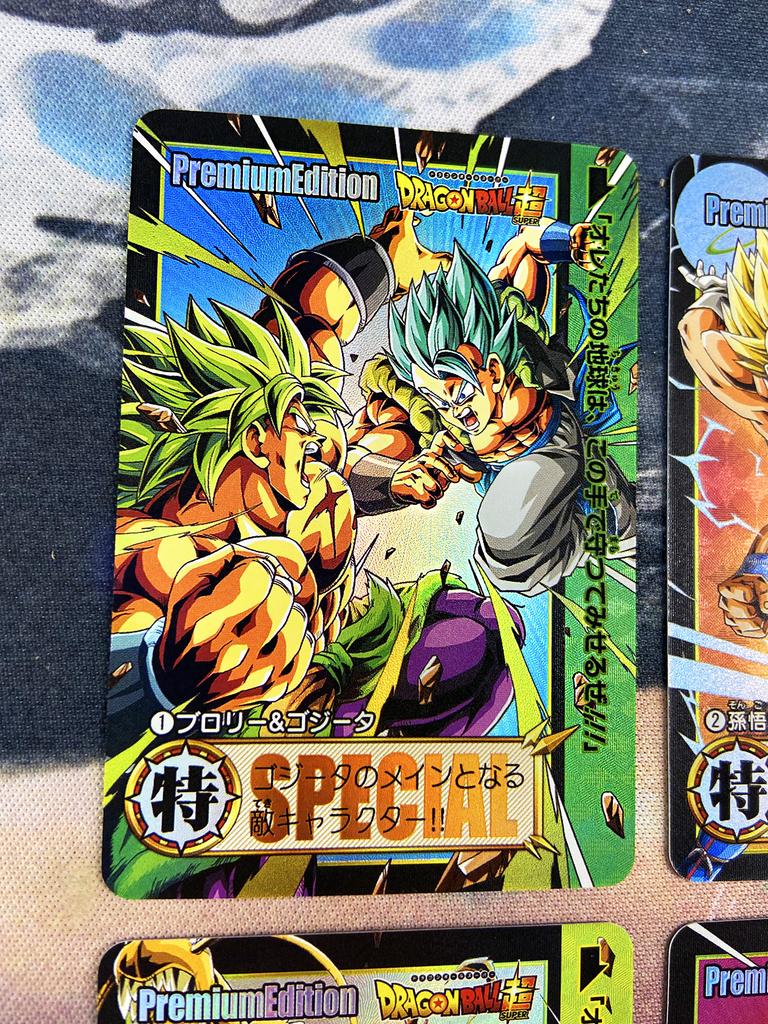4 шт./комплект Dragon Ball DIY Самоконтроль Коллекционирование Подпись Торговля Флэш-карты Аниме Мультфильм Подарок