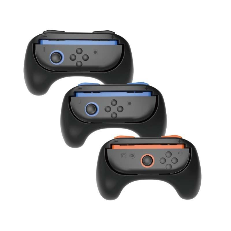 2 шт. Игровой держатель-рукоятка для контроллера Nintendo Switch, 2 рукоятки Joy-Con для NS2 Joypad, Ручной держатель-подставка для геймпада, Кронштейн-держатель