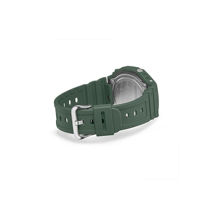 Casio Мужские часы с двойным дисплеем (жидкокристаллический/аналоговый) Серия Черные часы GA-B2100-3APR GA-B2100-3APR