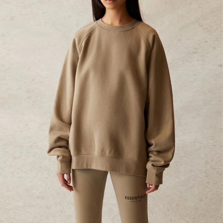 Fear of God Essentials SS21 Pull-Over Crewneck Moss Men's FOG-SS21-580