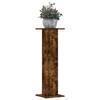VidaXL Plant Stands 2 Pcs Smoked Oak Engineered Wood, Flower Stand, Pot Stand, Plant Holder 3307877