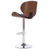 Maison Exclusive - Tabouret de bar Gris Tissu