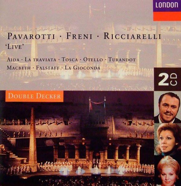 CD ПАВАРОТТИ, ТОРМОЗА; РИЧАРЕЛЛИ - Паваротти/Френи/Ричьярелли 4430182 London Records 1994 Япония Классика Б/у