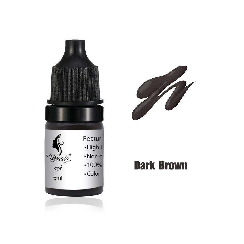 5ML Eyebrow Tattoo Pigment for Beginners: Easy Color Mist for Eyebrow, Lip, and Eyeliner Practice.