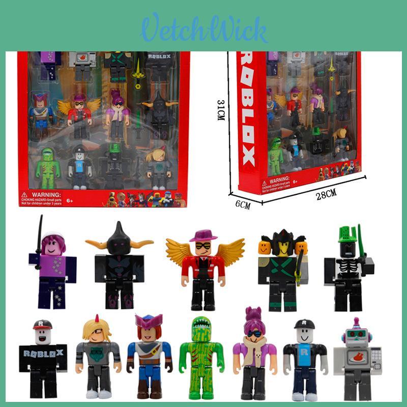 Новый набор из 12 шт. Аксессуары с персонажами игры Roblox, Мини-фигурки, Куклы, Игрушка для детей, Подарок