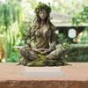 1/2/3Pcs Bohemian Goddess Statue Acrylic Decoration 2D Boho Goddess Statue Table Sign Home Office Living Room Desktop Decor