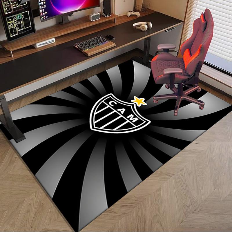 Love For Atlético Printed Area Rug for Office, Chair Rug, Decorative Carpet Floor Mat, Large Size Fan gifts Christmas gifts