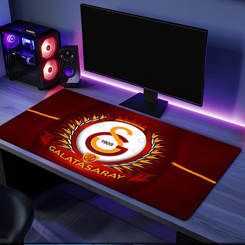 Galatasaray Football Club Mouse Pad, Rubber Base, Mouse Pad for Gamers and Office Use, Gaming Desk , Easy To Clean Mat Christmas fan gifts
