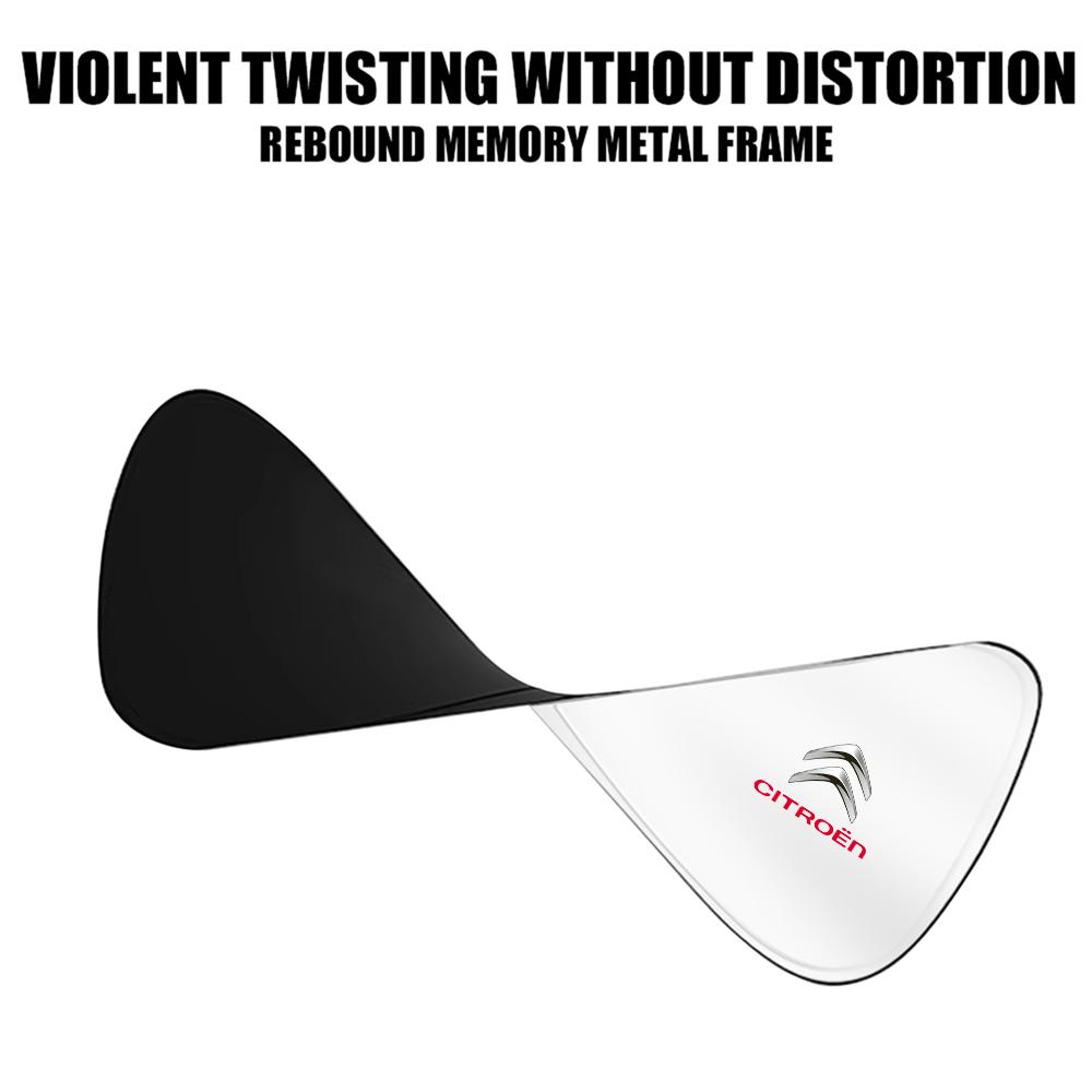 1 шт. Складной автомобильный солнцезащитный козырек на лобовое стекло Защитная накидка на переднее окно-УФ-защита Для Citroen C1 C2 C3 C4 C5 C6 C8 DS VTS