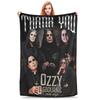 Плед-покрывало в честь Оззи Осборна Black Sabbath Рок-группа Плюшевое покрывало для дивана x Дюймов Многоразмерное покрывало
