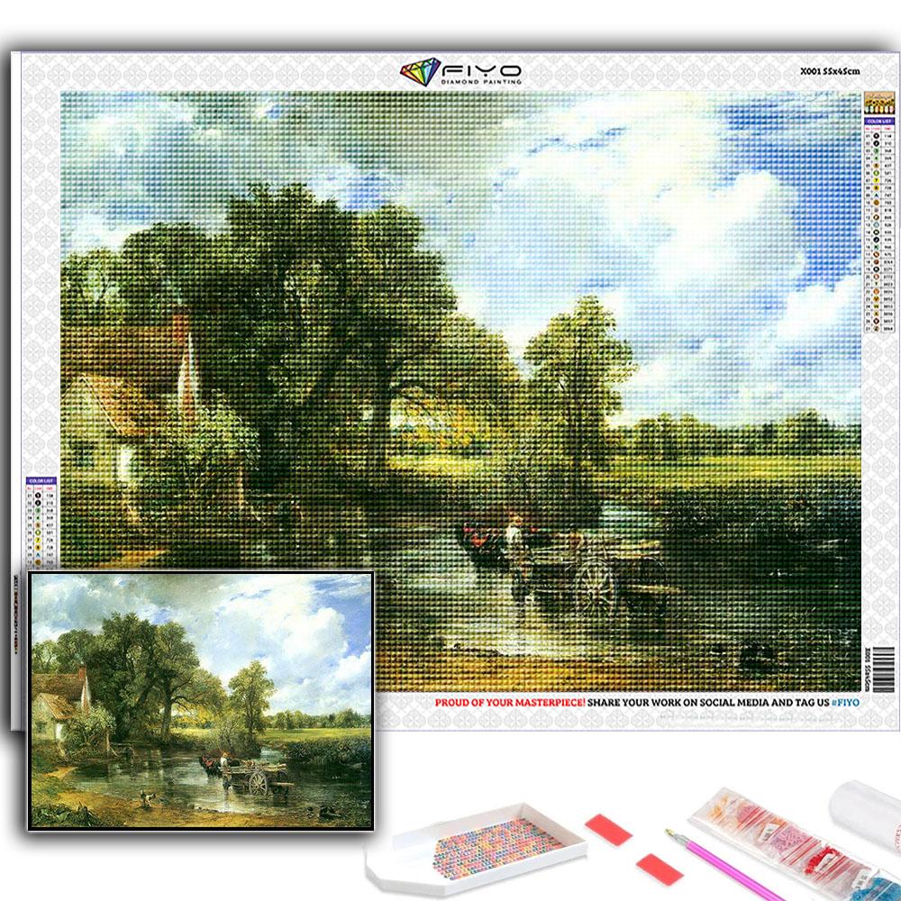 Набор для вышивки крестом DIY Алмазная вышивка Мир Шедевр Алмазная картина Домашний декор