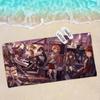Япония Аниме Sword Art Online Пляжное полотенце Цветные банные полотенца для девочки Микрофибра Быстросохнущее Без песка Пляж Йога Спа Спортзал Бассейн