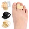 Toe Separator Bunion Corrector Big Toe Spacer Hammer Toe Straightener Fabric Lining Splint with Built-in Aluminum Plate Support for Overlapping Toes