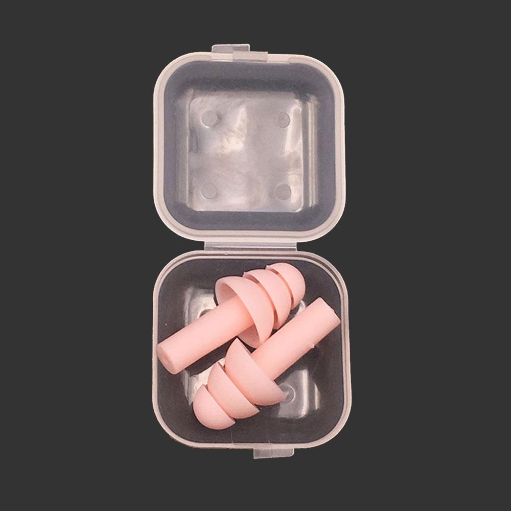 Силиконовые беруши Silicone World Звукоизоляция Защита слуха От шума Для сна от храпа Снижение шума Беруши для плавания