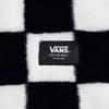 Vans Off The Wall 1966 Удобная флисовая куртка с длинным рукавом и воротником-стойкой Женские куртки Черный Белый VN000KD5E2O