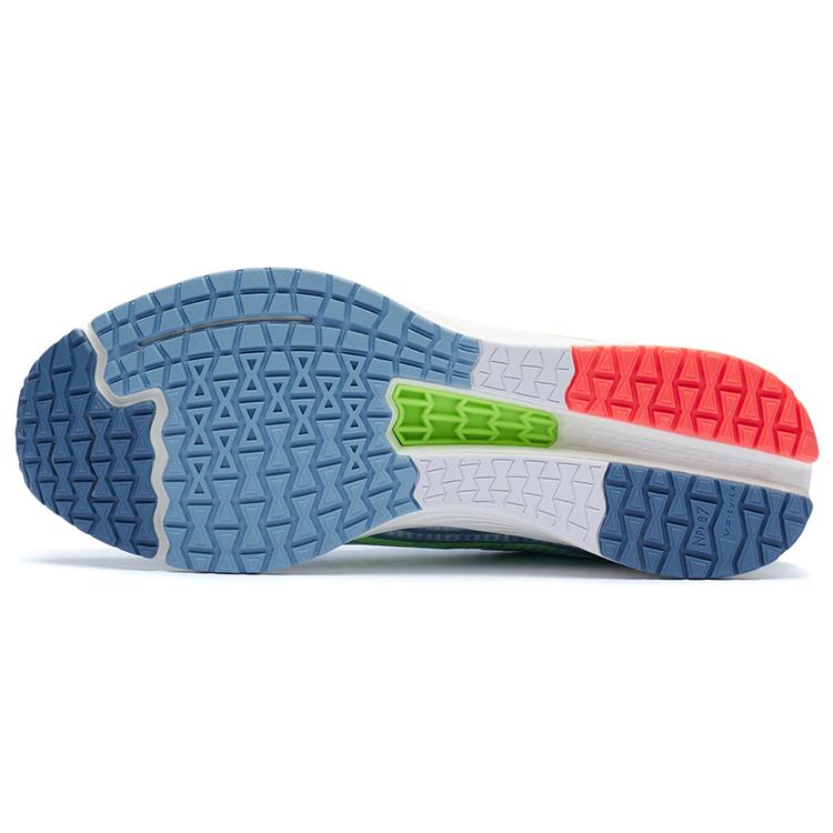 Li Ning Red Hare 1 Амортизирующие Нескользящие Низкие Беговые Кроссовки Мужские Сине-Белые ARMR021-6